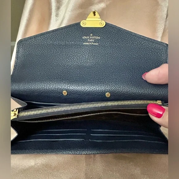 Louis Vuitton Pallas Monogram & Leather Wallet SN0157 - Picture 9 of 13